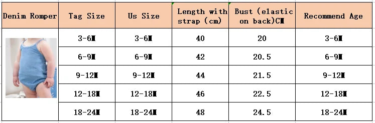 Kids Striped Denim-Style Tee – Casual Cotton Top (1–3Y)