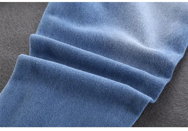 Boys Cotton Stretch Denim Jeans β Korean Style Ripped Pants