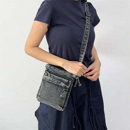 Women’s Denim Shoulder Bag – 2025 Lightweight Crossbody Tote