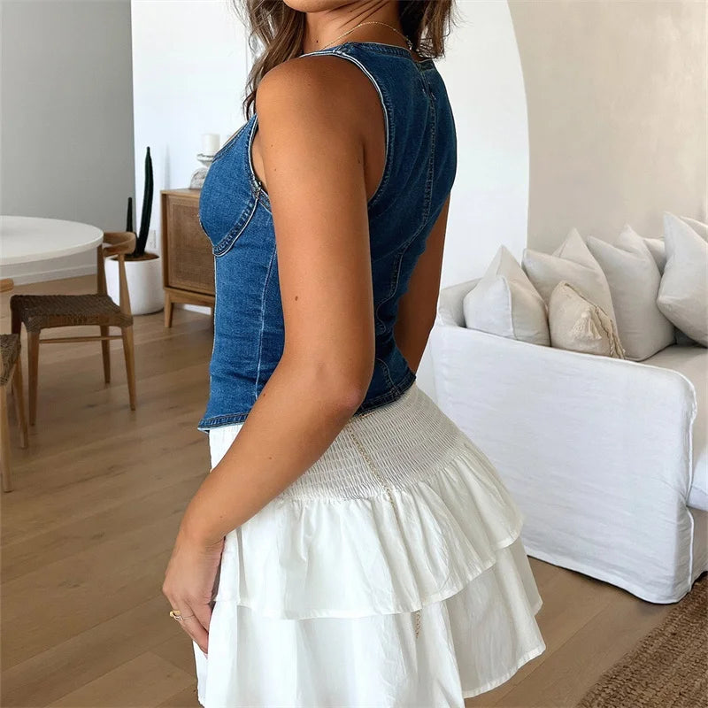Women’s Denim Tank Top