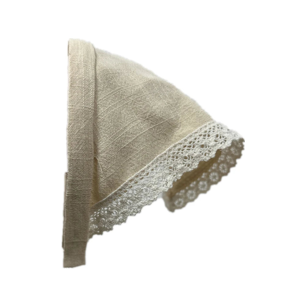 Girls & Women Linen Denim Bow Headband – Long Tail Hair Accessory