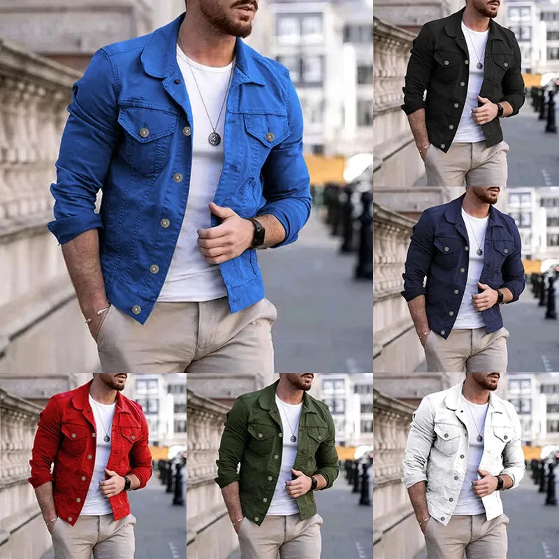 Washed Loose Fit Denim Jacket