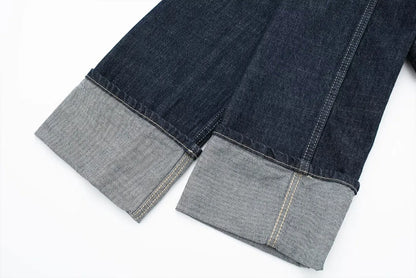 Women’s Denim Jacket & Wide-Leg Jeans Set – High Street Style