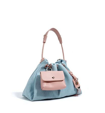 Women’s Denim Crossbody Handbag – 2025 Spring/Summer