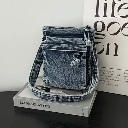 Women’s Denim Shoulder Bag – 2025 Lightweight Crossbody Tote