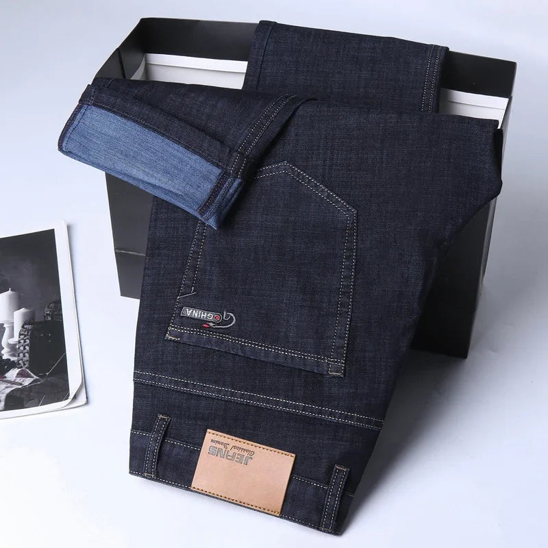 Ice Silk Lightweight Stretch Jeans