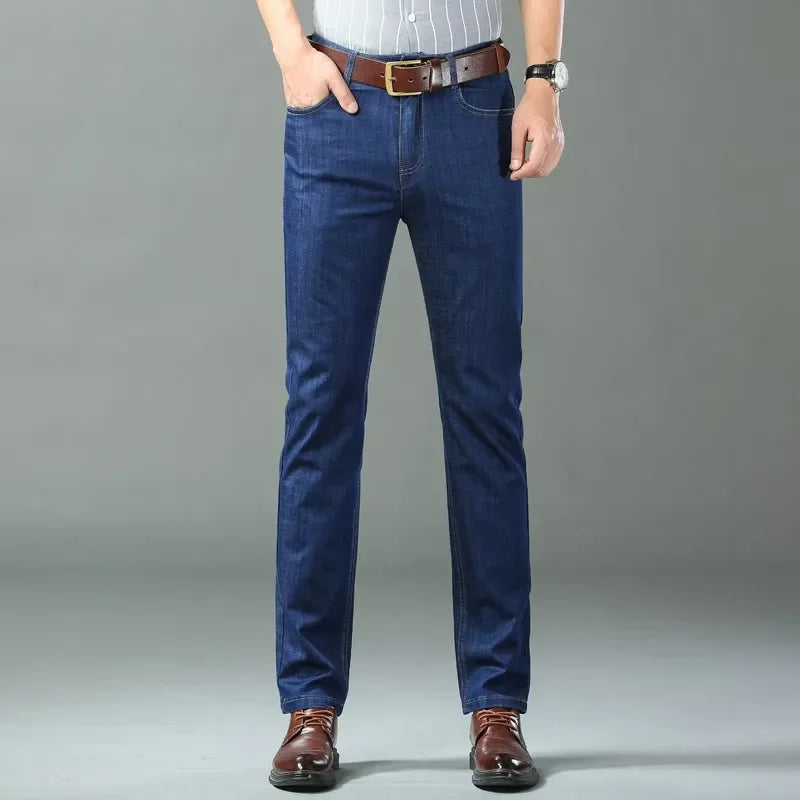 Ice Silk Lightweight Stretch Jeans