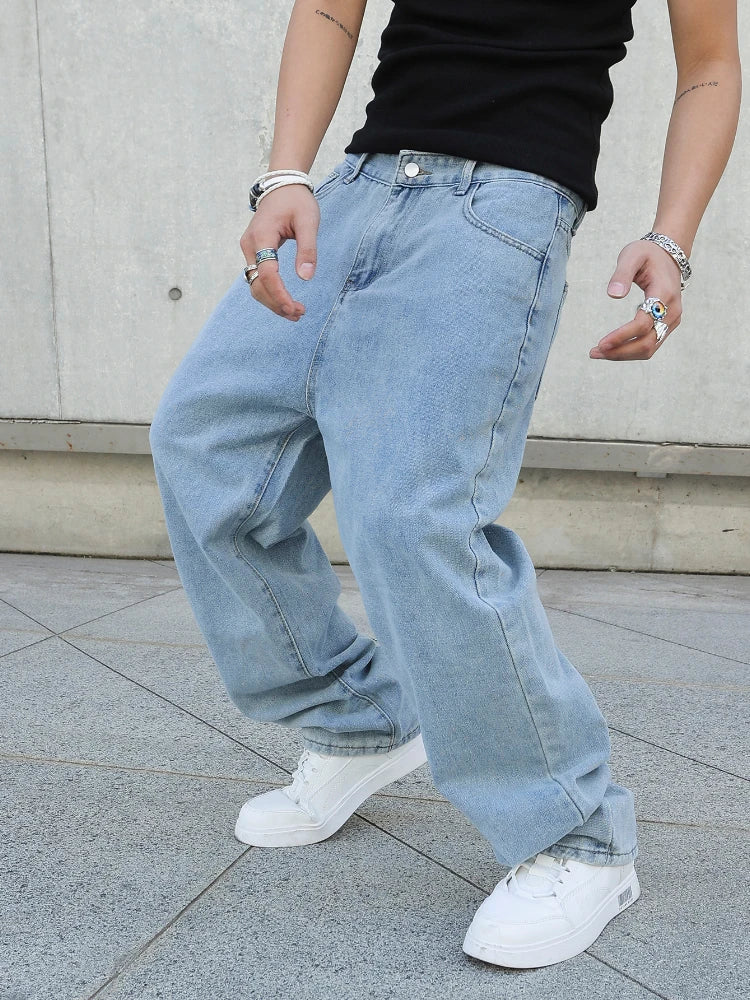 Oversized Baggy Straight Jeans