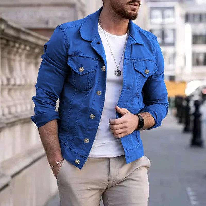 Washed Loose Fit Denim Jacket