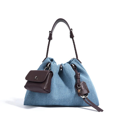Women’s Denim Crossbody Handbag – 2025 Spring/Summer