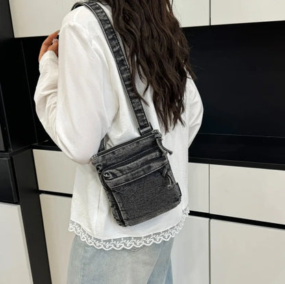 Women’s Denim Shoulder Bag – 2025 Lightweight Crossbody Tote