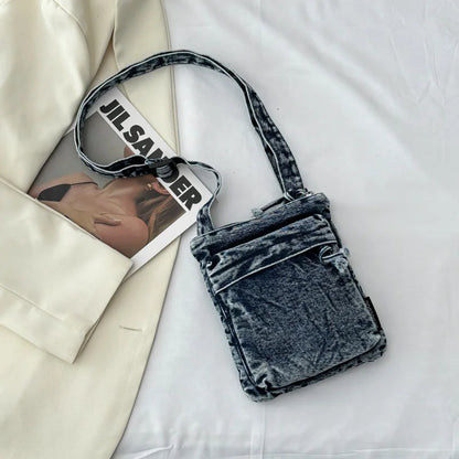 Women’s Denim Shoulder Bag – 2025 Lightweight Crossbody Tote