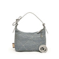Women’s Denim Armpit Bag – 2025 Trendy Beaded Shoulder & Crossbody Tote