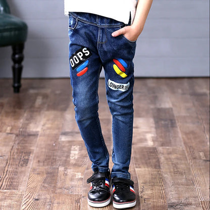 Boys Skinny Denim Jeans – Casual Trousers for Kids (4–11Y)