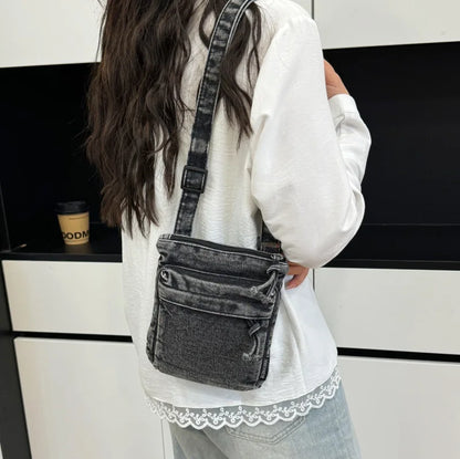 Women’s Denim Shoulder Bag – 2025 Lightweight Crossbody Tote