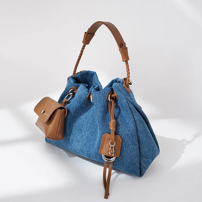 Women’s Denim Crossbody Handbag – 2025 Spring/Summer