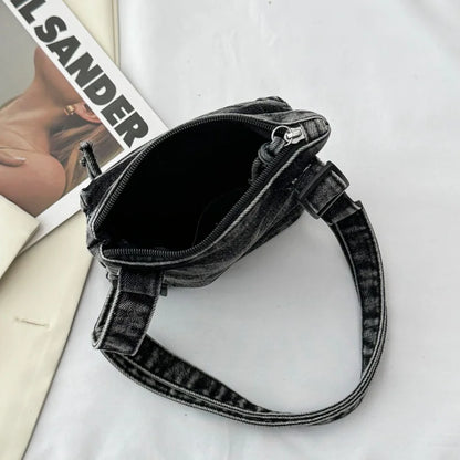 Women’s Denim Shoulder Bag – 2025 Lightweight Crossbody Tote