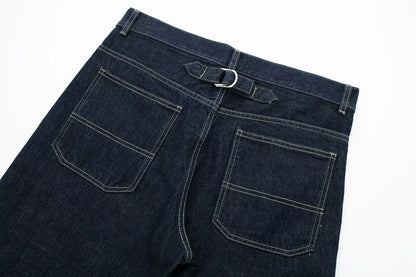 Women’s Denim Jacket & Wide-Leg Jeans Set – High Street Style