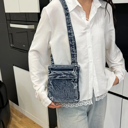 Women’s Denim Shoulder Bag – 2025 Lightweight Crossbody Tote
