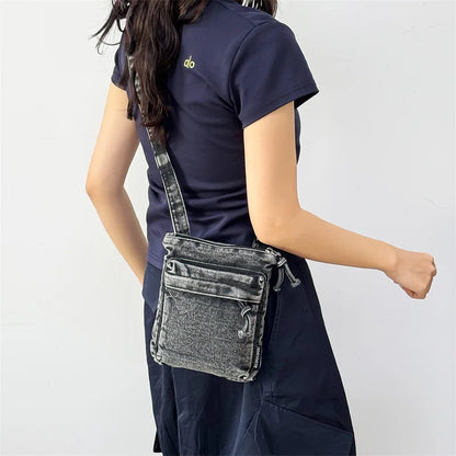 Women’s Denim Shoulder Bag – 2025 Lightweight Crossbody Tote
