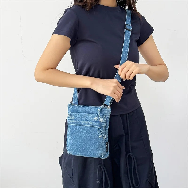 Women’s Denim Shoulder Bag – 2025 Lightweight Crossbody Tote