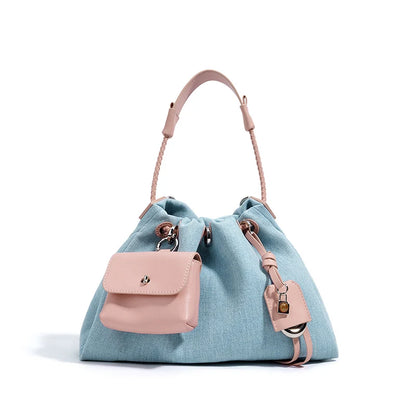 Women’s Denim Crossbody Handbag – 2025 Spring/Summer