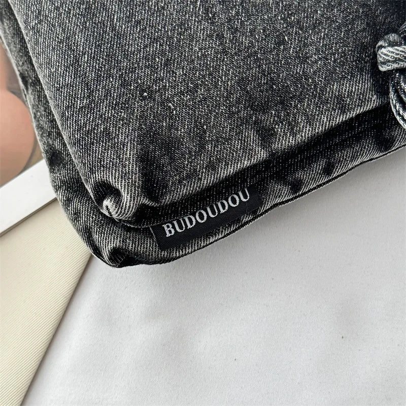 Women’s Denim Shoulder Bag – 2025 Lightweight Crossbody Tote