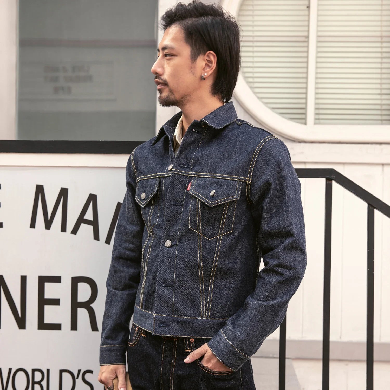 Red Tornado 557XX Trucker Jacket