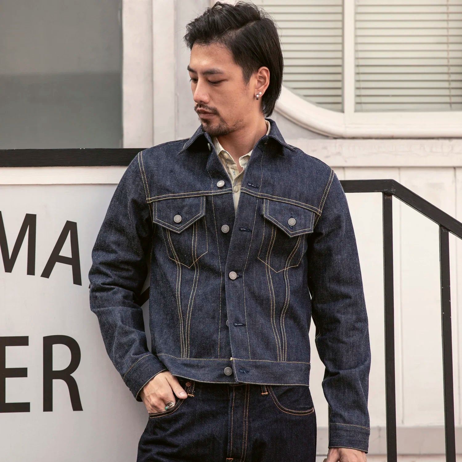 Red Tornado 557XX Trucker Jacket