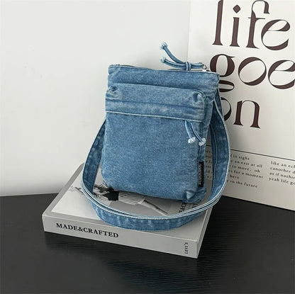 Women’s Denim Shoulder Bag – 2025 Lightweight Crossbody Tote