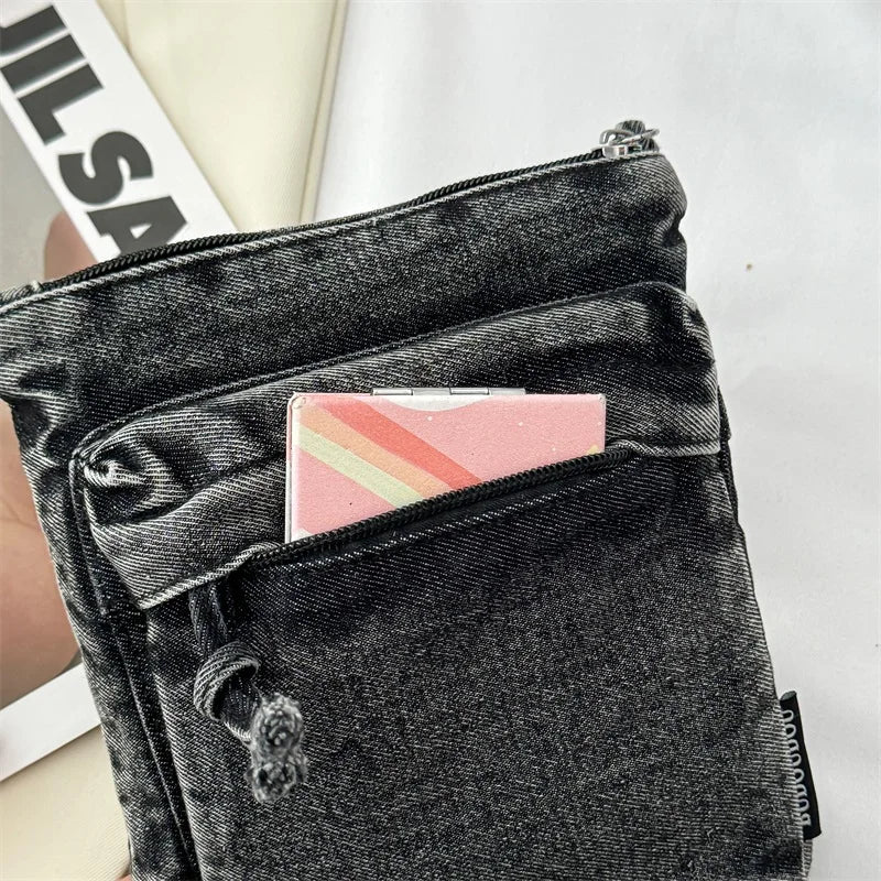 Women’s Denim Shoulder Bag – 2025 Lightweight Crossbody Tote