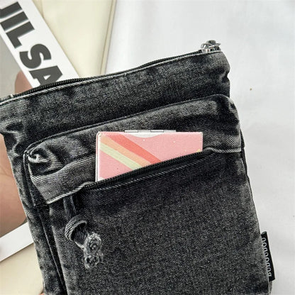 Women’s Denim Shoulder Bag – 2025 Lightweight Crossbody Tote