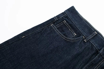 Women’s Denim Jacket & Wide-Leg Jeans Set – High Street Style