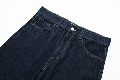 Women’s Denim Jacket & Wide-Leg Jeans Set – High Street Style
