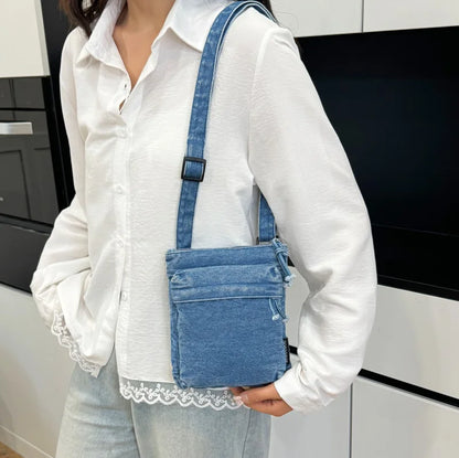Women’s Denim Shoulder Bag – 2025 Lightweight Crossbody Tote